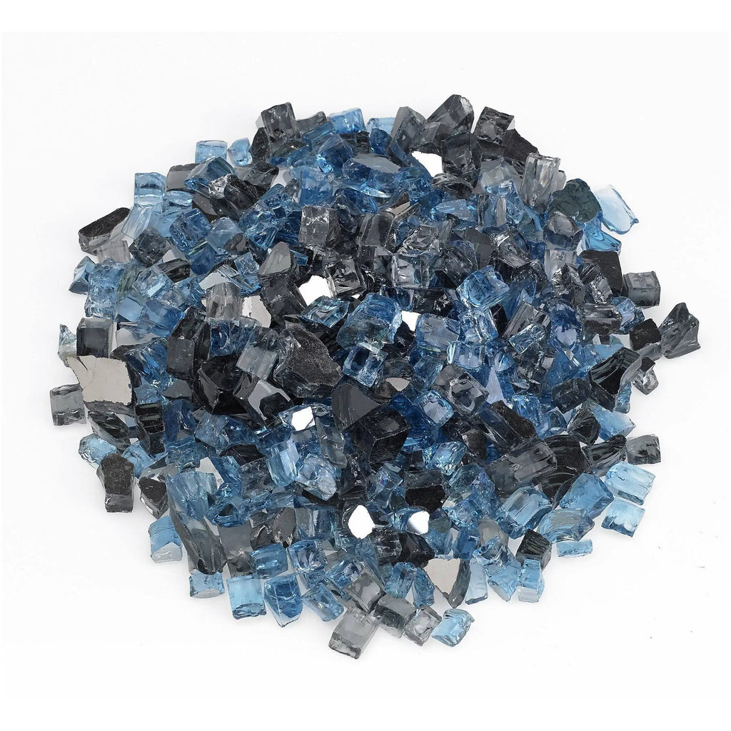 0.5 in. Reflective Fire Glass 10 lbs Jar Z705089