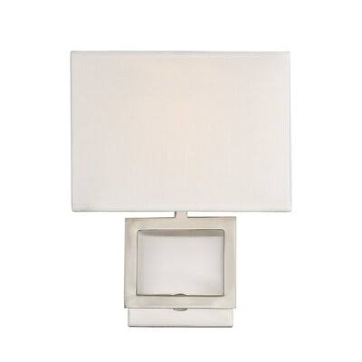 Matte Black 1-Light Dimmable Candle Wall Light S45841