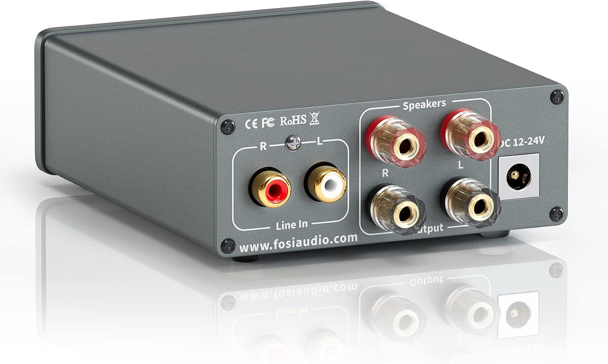2 Channel Mini Stereo Amplifier with Power Supply Q41874