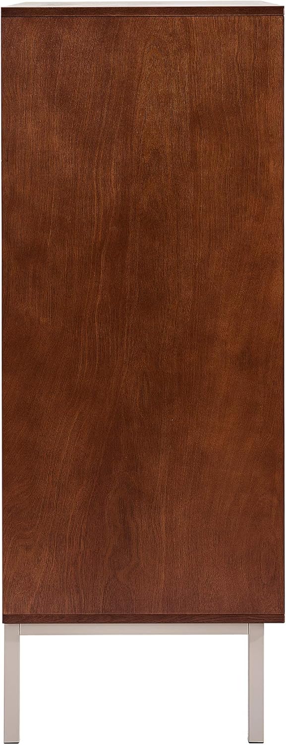 Two-Tone Sliding Door Cabinet O842274