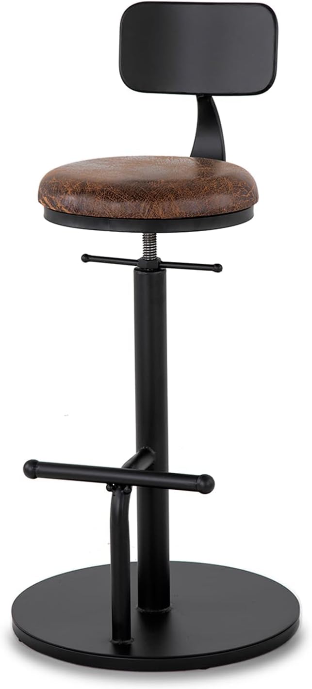 Set of 2 Adjustable Swivel Bar Stool K4511