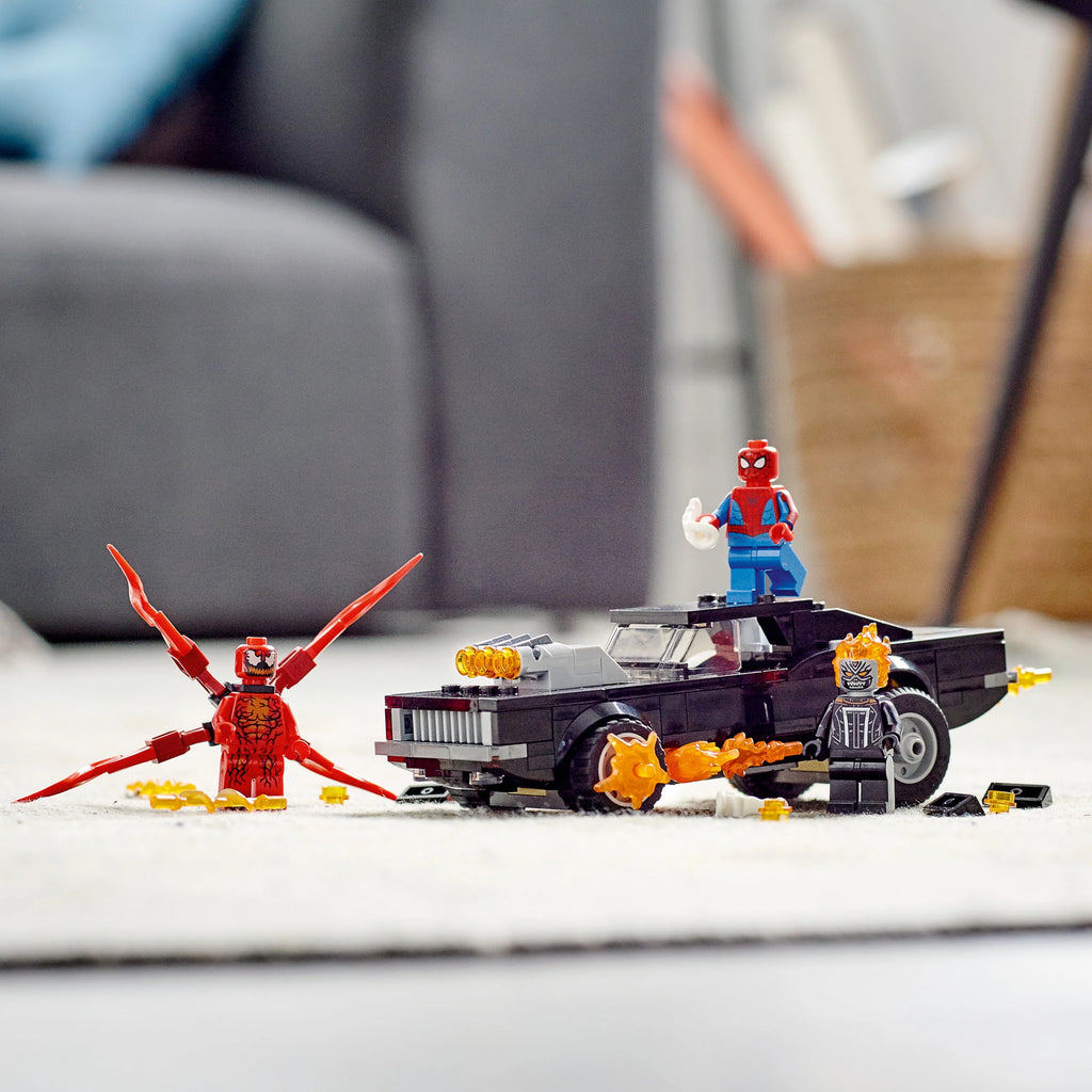 Spider-Man and Ghost Rider vs. Carnage Building Toy (212 Pieces) I51573