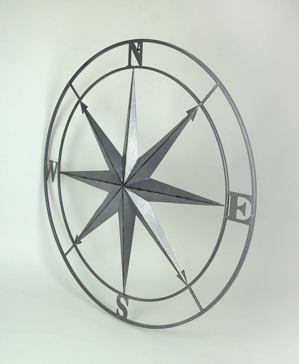Metal Compass Rose Wall Hanging 36 in. Y7221