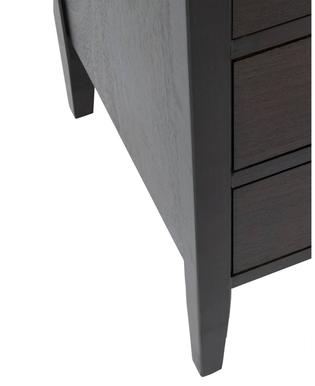 Acacia Wood Rectangle Accent Table Brown Q5036