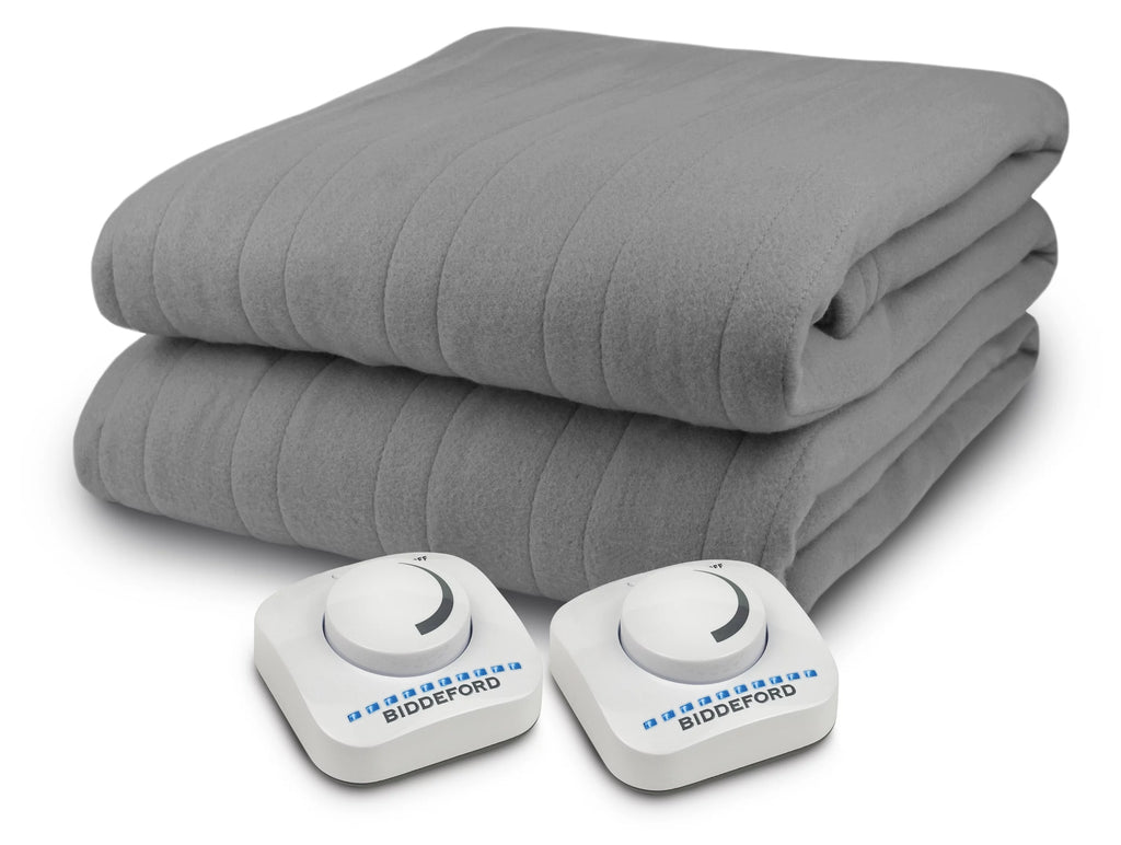 Heated Electric Blanket Slate Grey C7700