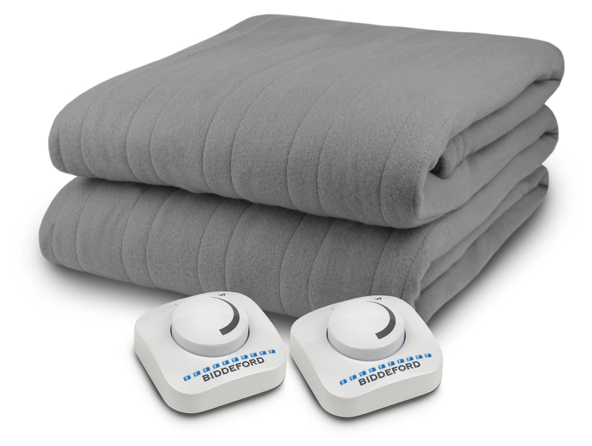 Heated Electric Blanket Slate Grey C7700
