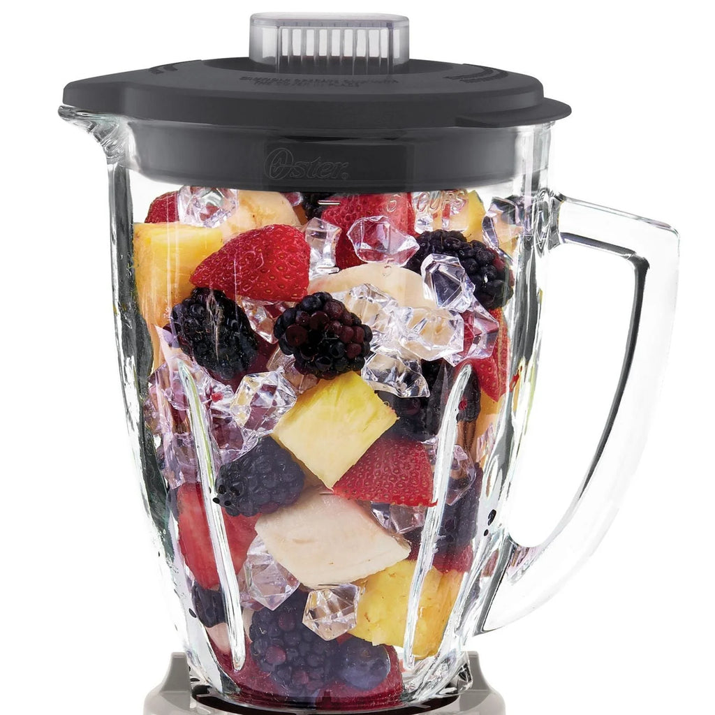 Grey 6 Cup Glass Jar Blender O2717