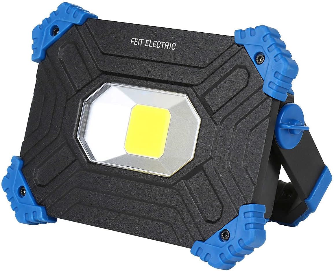 LED Rechargeable 2000 Lumen Work Light, 2-pack P403