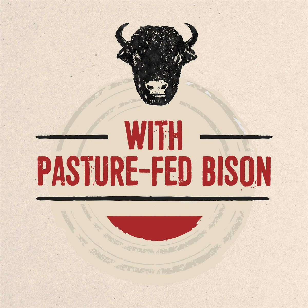 Natural Dog Treats Filled Chew With Pasture-Fed Bison E26724