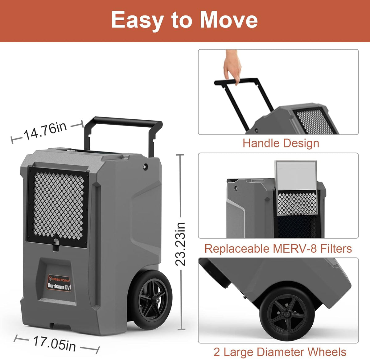 110 Pints Commercial Dehumidifier with Pump P89422