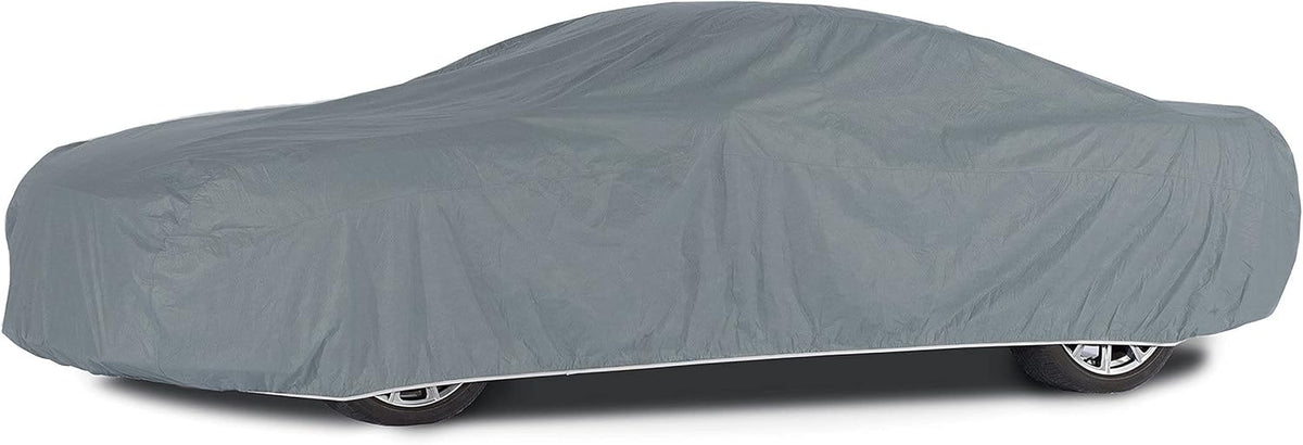 Khaki Weather Resistant Polyester Car Cover T657