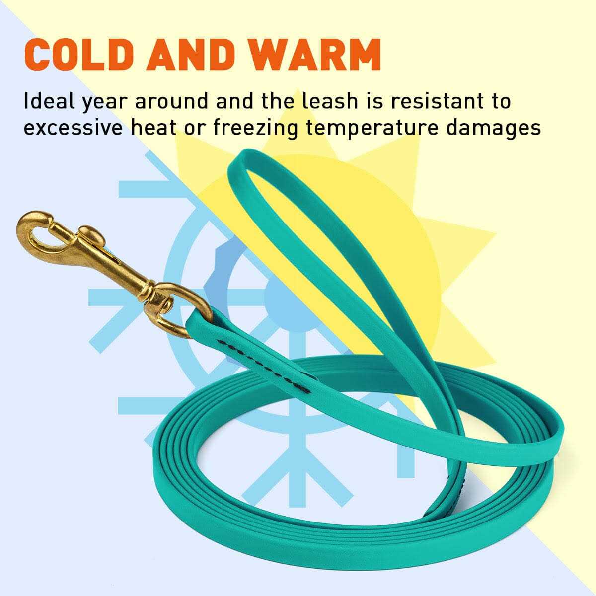 Waterproof Biothane Dog Leash H852