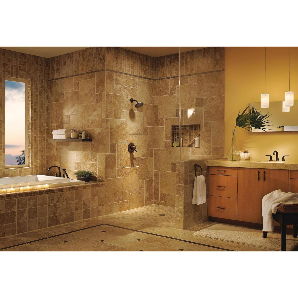 Venetian Bronze Roman Tub Trim H24719