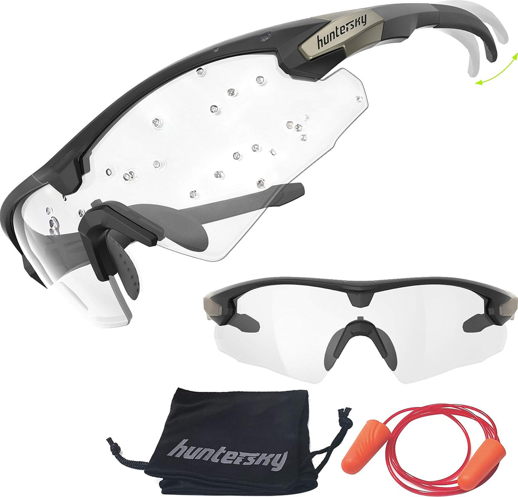 Tactical Shooting Glasses Ballistic Impact Protection Pack of 2 J314