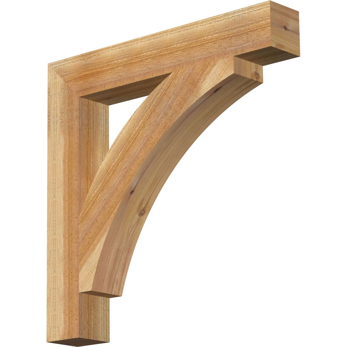 Western Red Cedar Rough Sawn Bracket I623