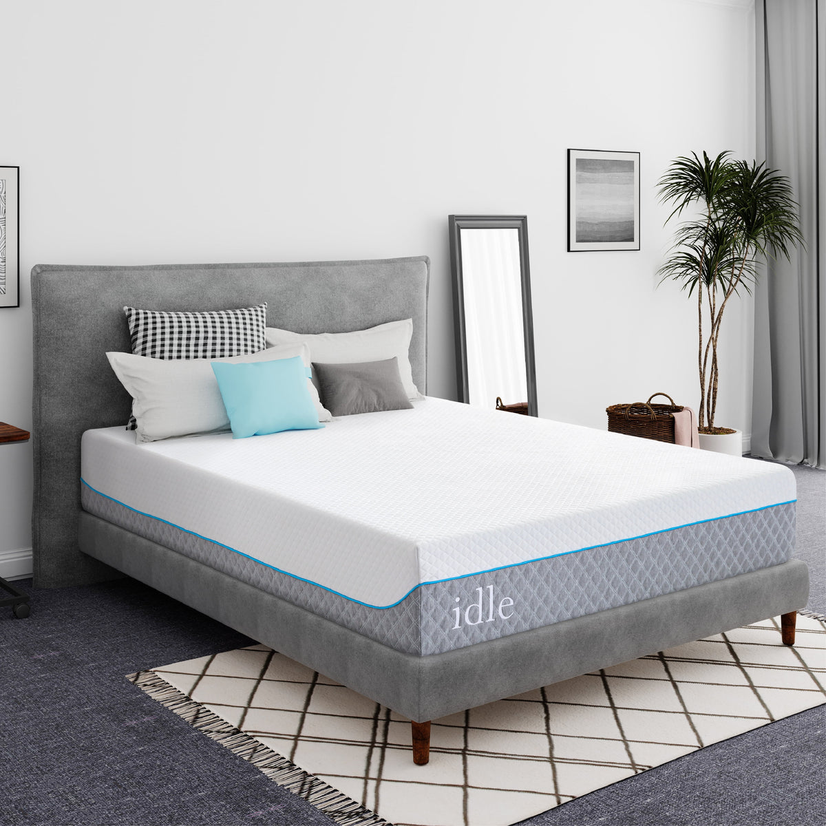 12 inch Gel Memory Foam Mattress, Full Size A6137