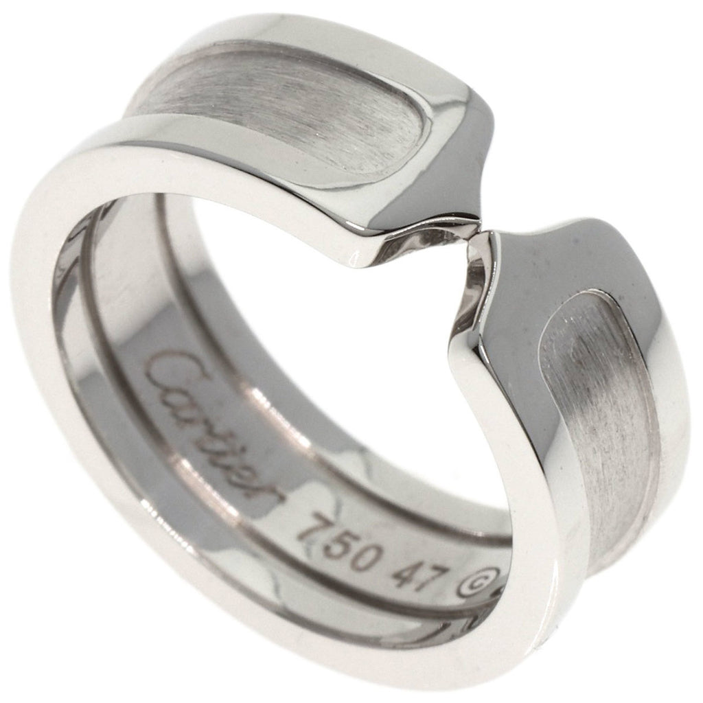 K18 White Gold Ladies Ring D20895