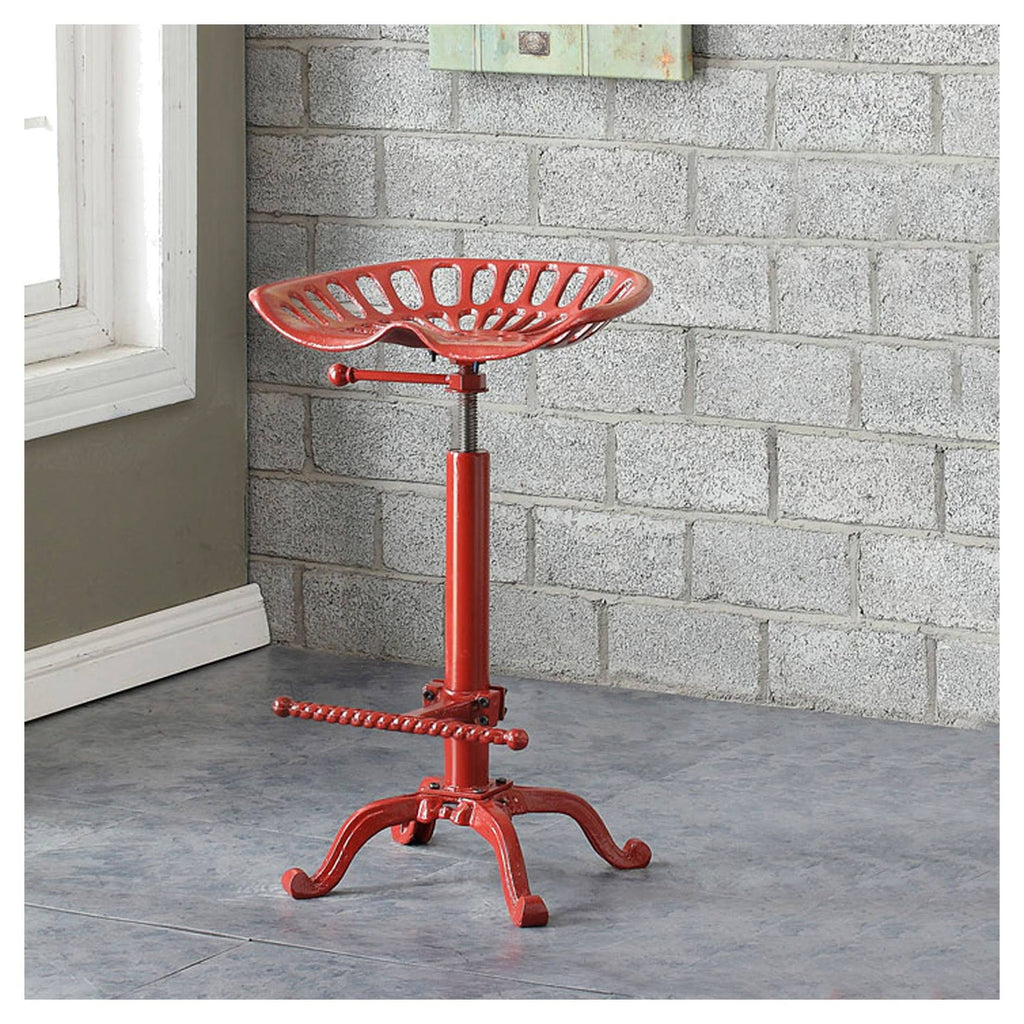 Red Hunter Metal Adjustable Counter Stool P73143