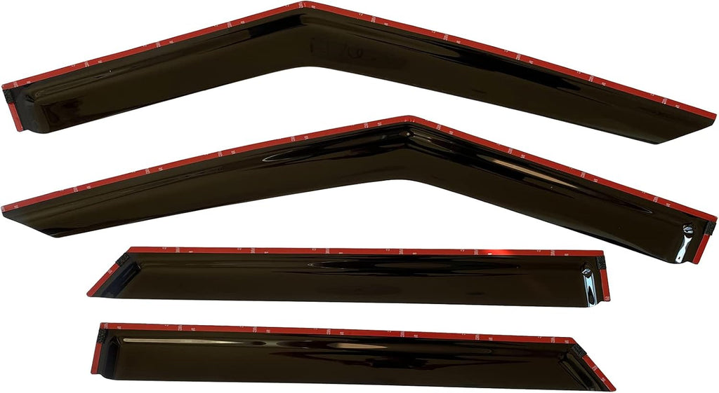 4 Pcs Set Side Window Vent Visor Rain Guards P6110