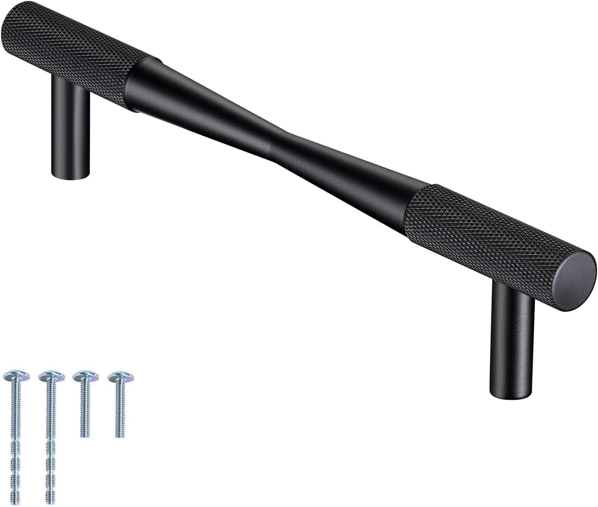 10 Pack Matte Black Cabinet Handles O814
