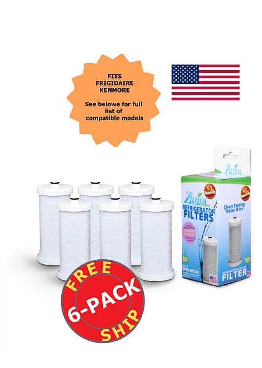 6 Pack Water and Ice Filter U127