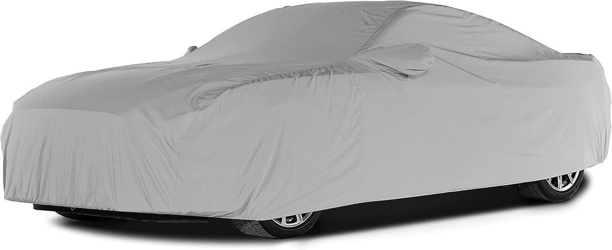 Khaki Weather Resistant Polyester Car Cover T657