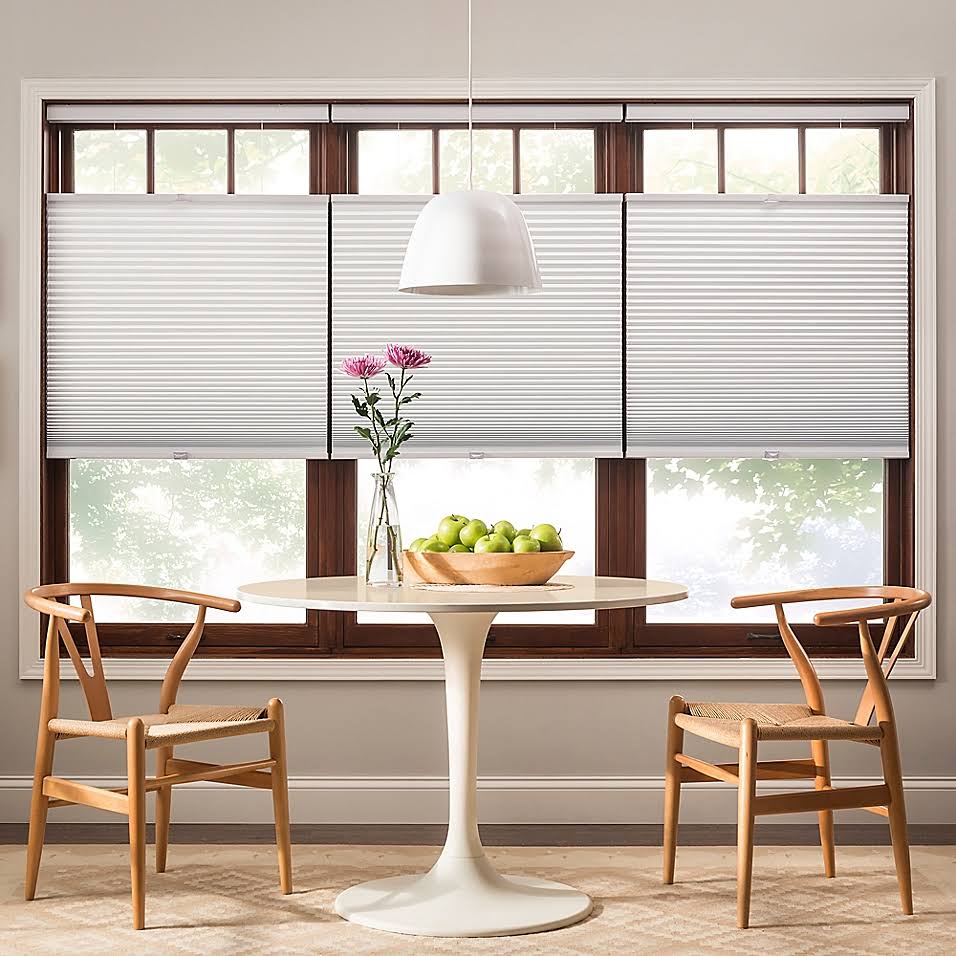 Cordless Cellular Shade in White W953