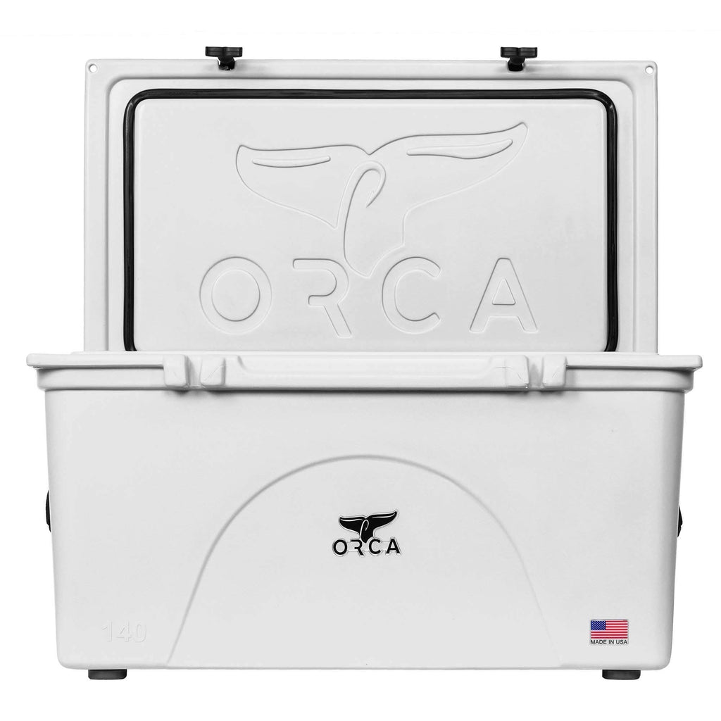 White 140 Quart Cooler E695