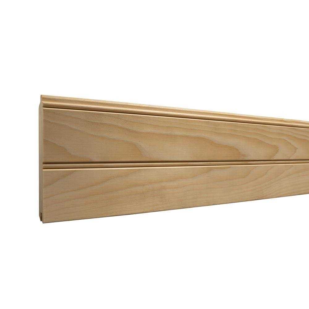 Unfinished Pine Tongue and Groove Wall Plank K75453