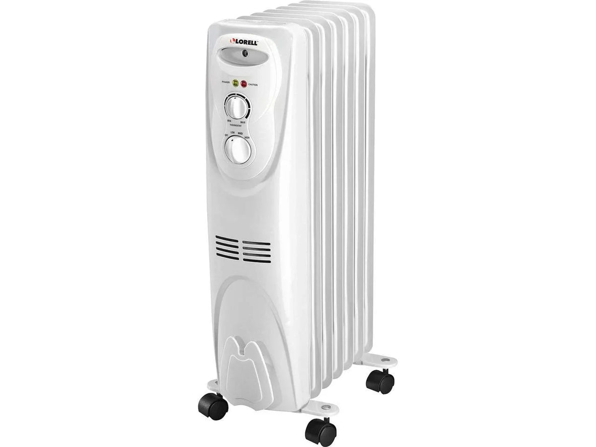 1500 Watt 3-Setting White Oil Filled Electric Heater J5679