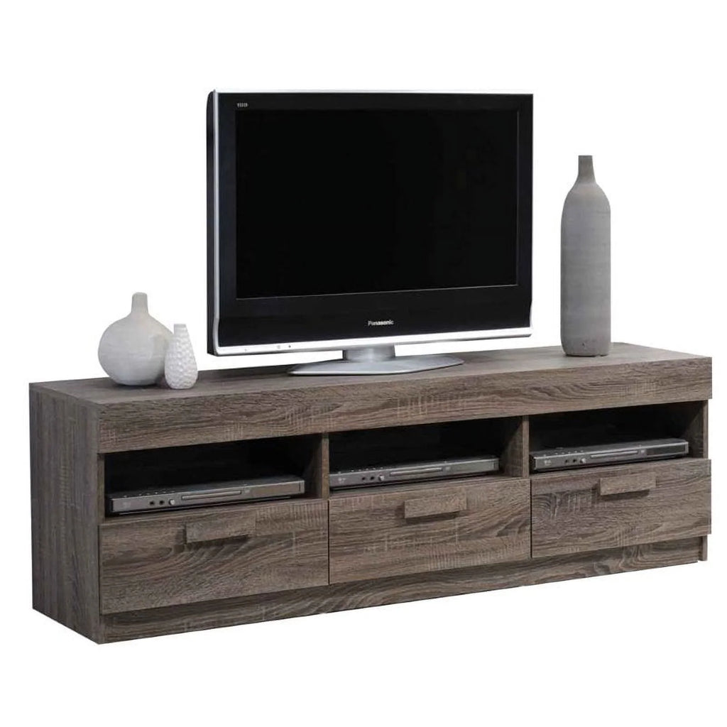 Rustic Oak TV Stand X66145