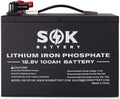 100Ah 12V LiFePO4 Deep Cycle Battery I363