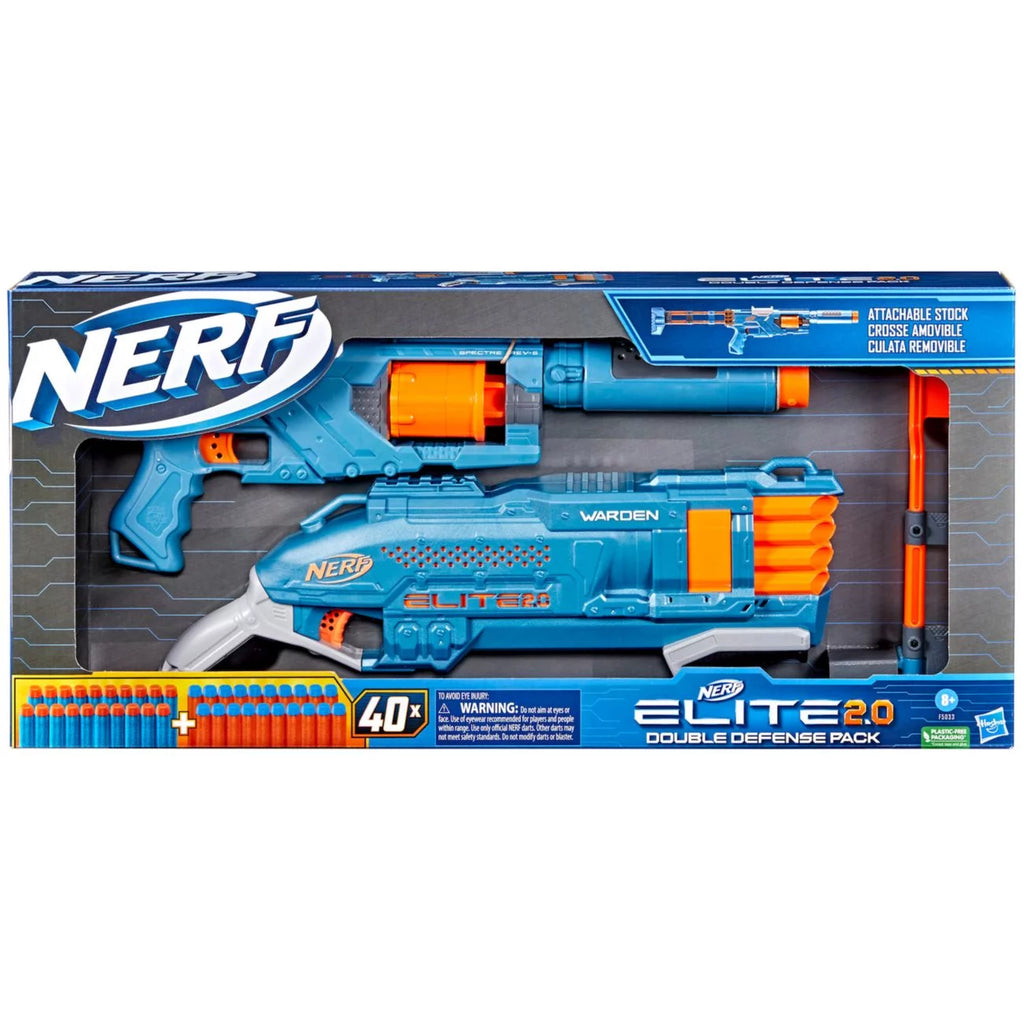 Elite 2.0 Double Defense Pack Blasters and Darts Set V978900