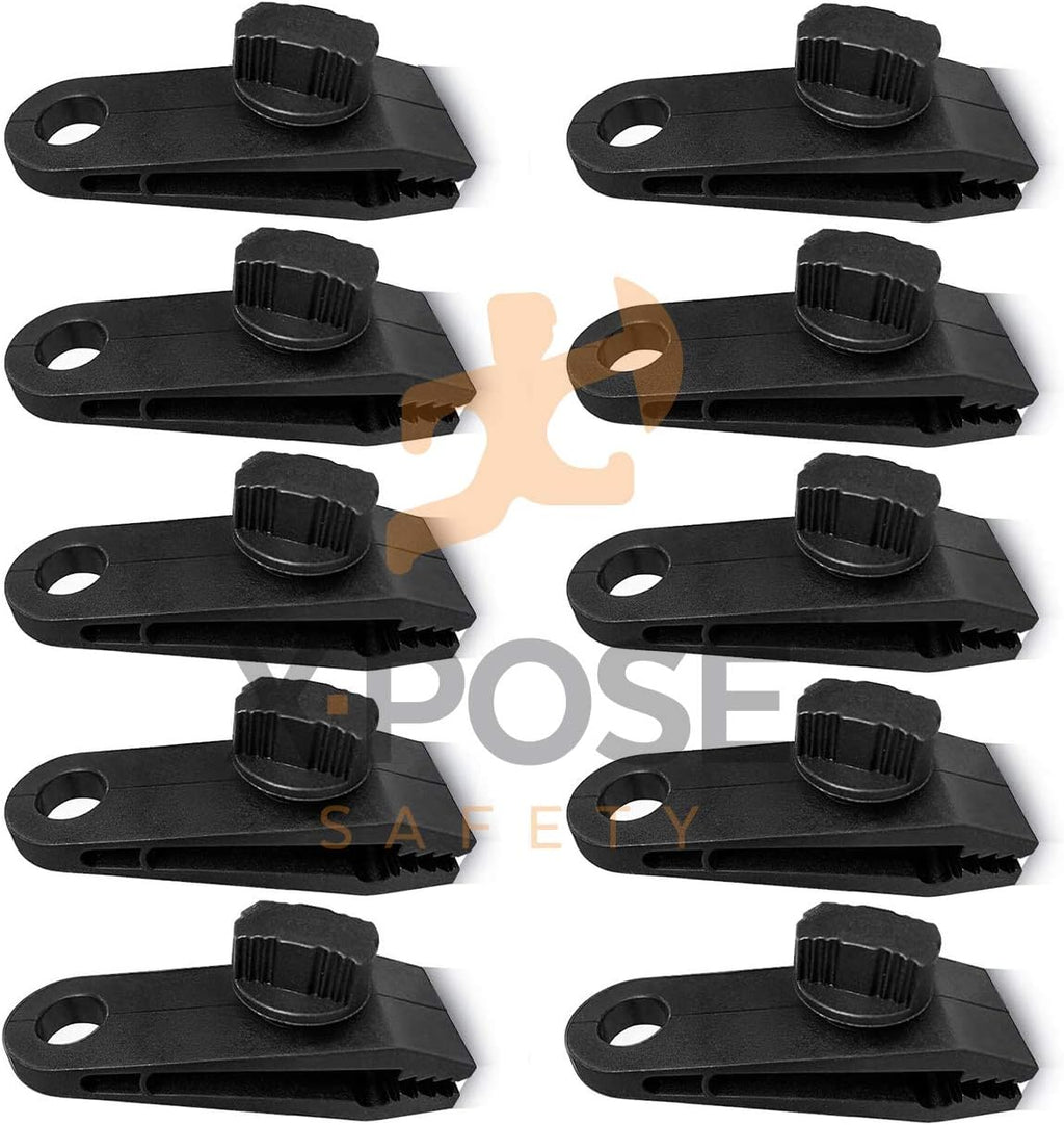 10 Pack Heavy Duty Reusable Tarp Clips B75545