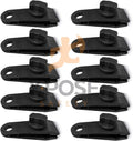 10 Pack Heavy Duty Reusable Tarp Clips B75545