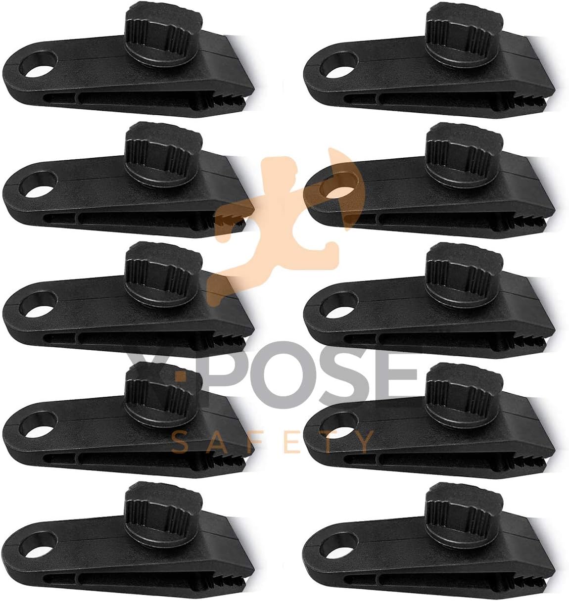 10 Pack Heavy Duty Reusable Tarp Clips B75545