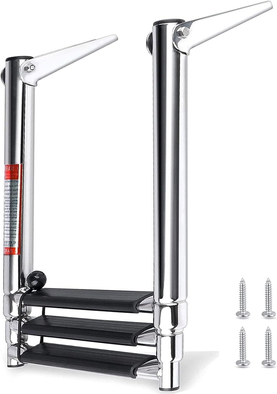 3 Step Folding Stainless Steel Swim Ladder, Pack of 2 X72130