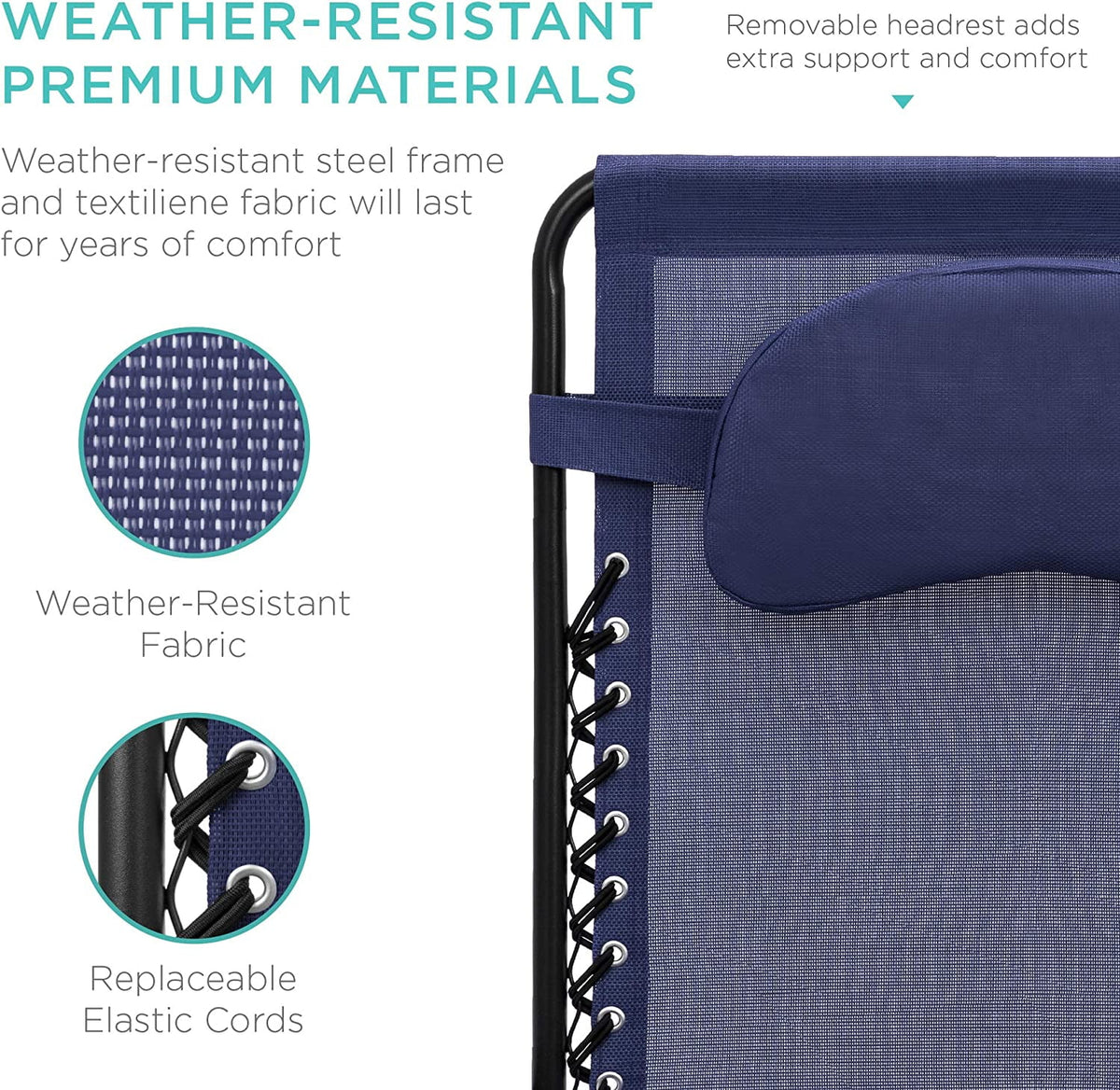 Oversized Zero Gravity Chair with Cup Holder and Pillow A792