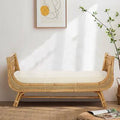 Wicker Bench A21048