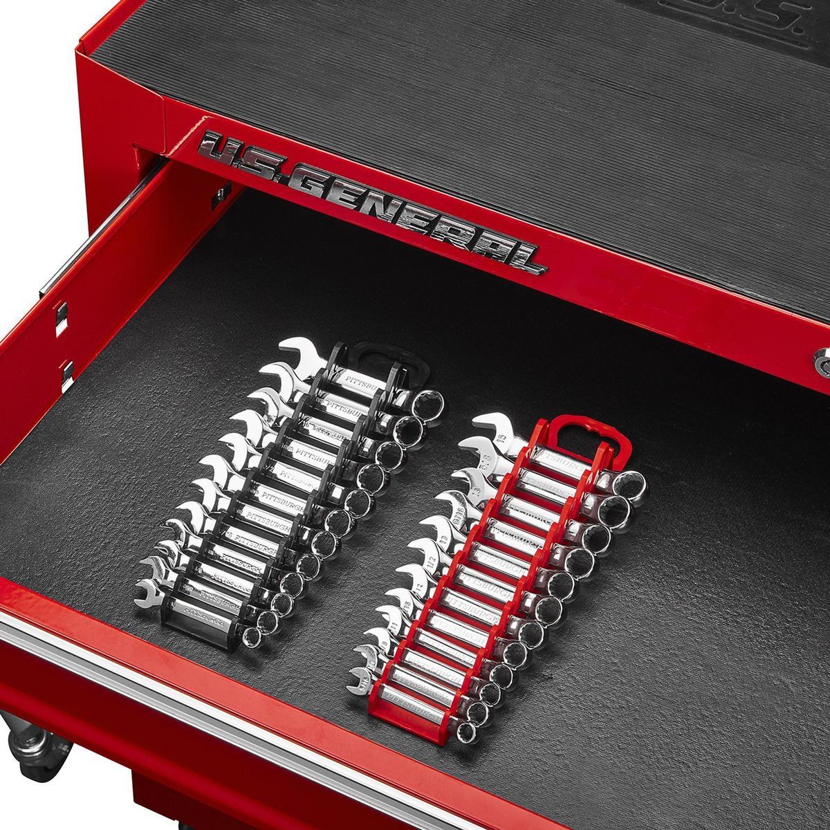12 Slot Stubby Wrench Organizer, 2 Piece L993