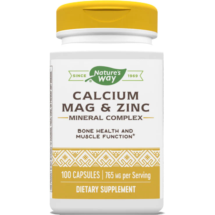 Calcium Magnesium & Zinc 100 caps M427