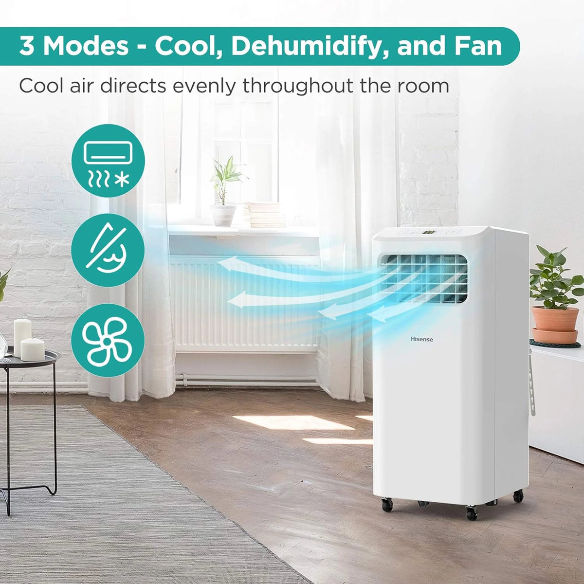 Ultra Slim Portable Air Conditioner T8237