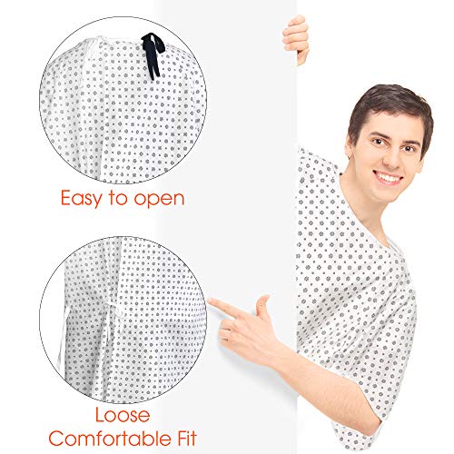 Unisex Patient Gown with Back Ties S692