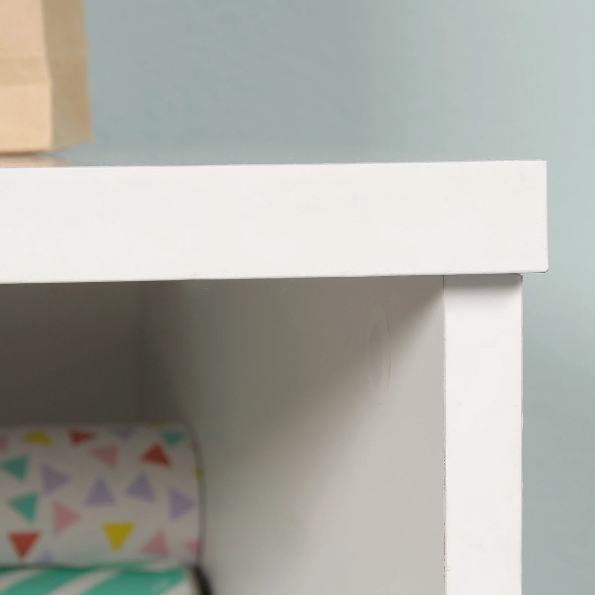 4 Drawer White Storage Cabinet N84306