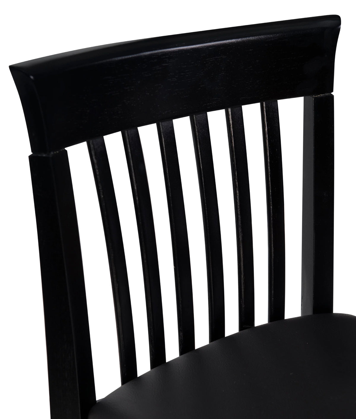 Black Indoor Wood Bar Stool I7057