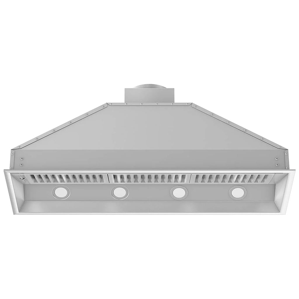 46 Inch Stainless Steel Range Hood Insert with LED Lighting M772