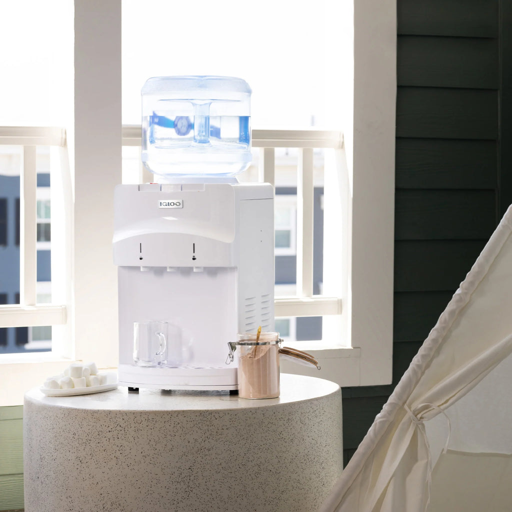 White Top Loading Hot & Cold Water Dispenser B946250