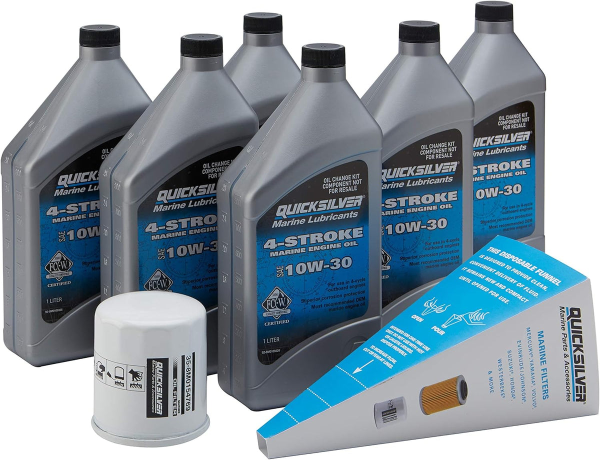 4-Stroke Oil Change Kit for Yamaha Outboard Engines V856775