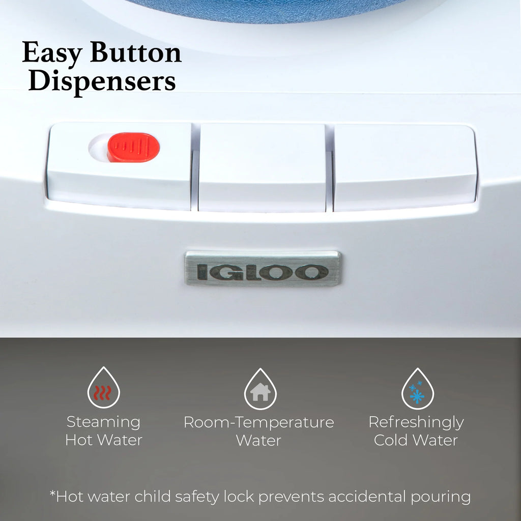 White Top Loading Hot & Cold Water Dispenser B946250