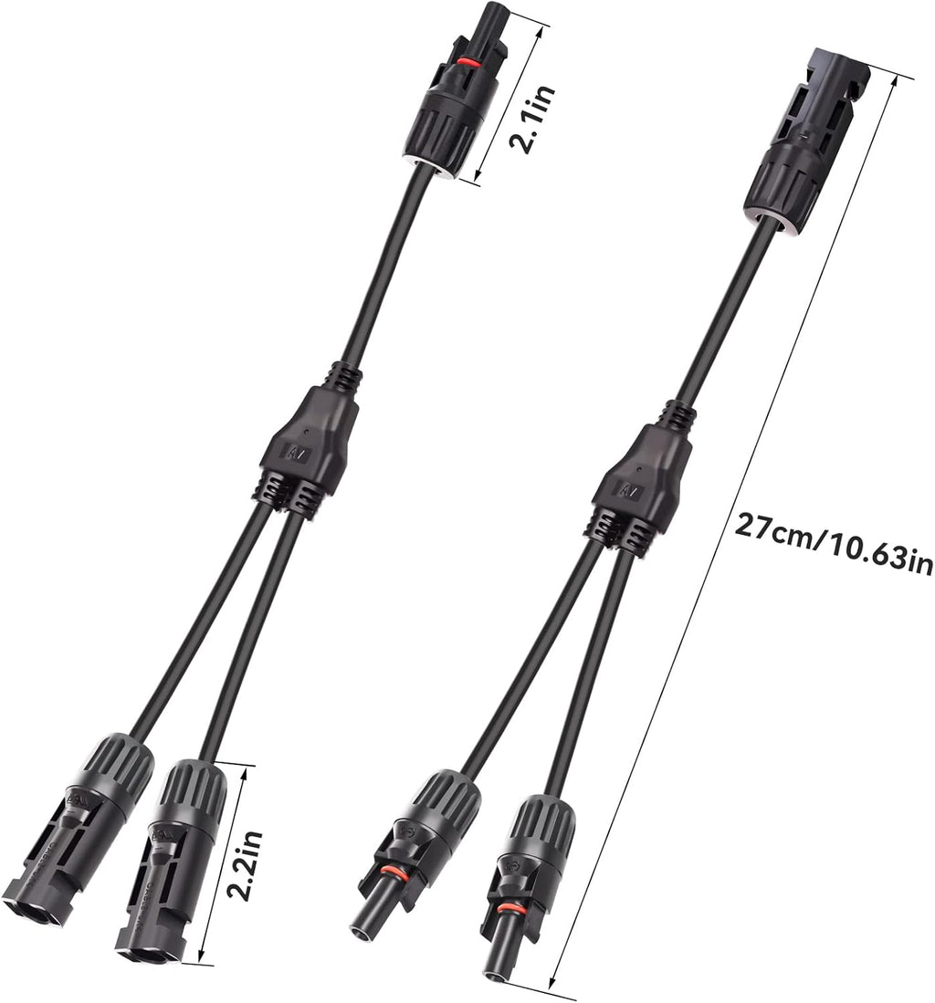 1 Pair Solar Panel Parallel Adapter T633